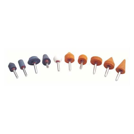 Zoro Select Mini Mounted Point Set, 10 pcs. 87151