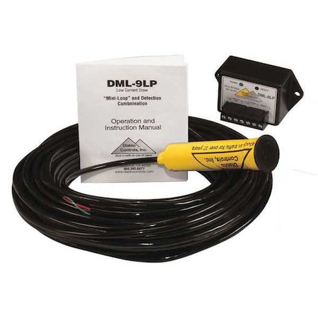 Diablo Controls Vehicle Detector, Low Current Draw Pulse DML-9LP PROBE KIT - 100"