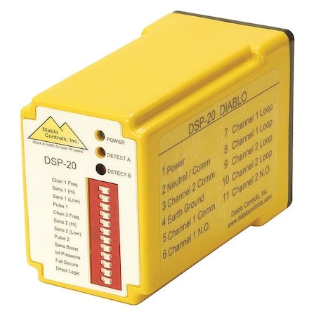 Diablo Controls Vehicle Detector, 11 Pin DSP-20 LV