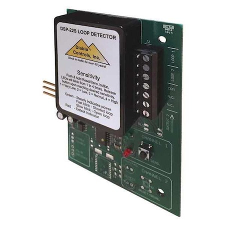 Diablo Controls Vehicle Detector, Board Type Loop DSP-22-1
