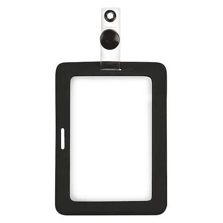 Myid Badge Holder, Rubberized, PK2 038940