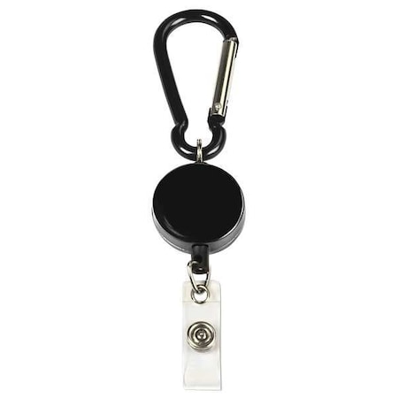 Myid Badge Holder, Black, Reel, Painted 038943