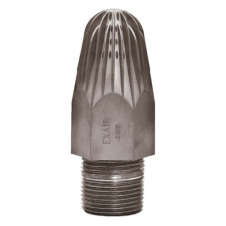 Exair Air Gun Nozzle, Safety, 4 3/16" L 1115SS