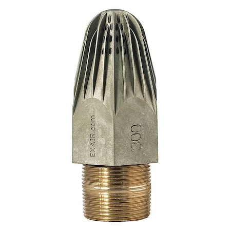 Exair Nozzle, 4-15/16inL, 300scfm, 1-1/4in(M)NPT 1119