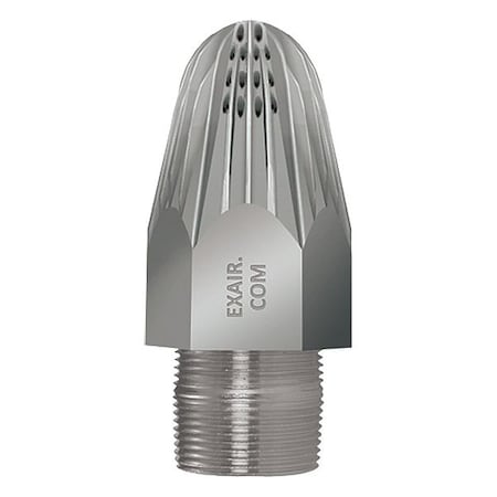 Exair Nozzle, 4-15/16inL, 460scfm, 1-1/4in(M)NPT 1121