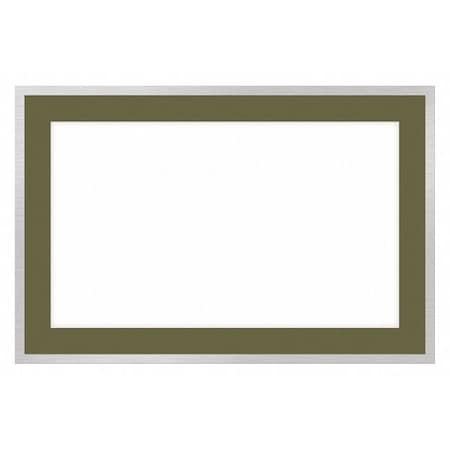 Intersign Message Holder, 16-1/4in.W, Olive APX-MH14(S51)