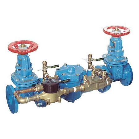 Watts DoubleCheckDetectorW/DomesticOSYShutoff 007DCDAOSY-GPM