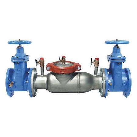 Watts Double Check Valve, Watts774, 6in, 21-1/2 774-NRS