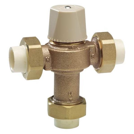 Watts Thermostatic Mixing Valve, 1/2 in. 0006269