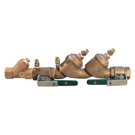 Watts Double Check Valve, W719, 1-1/2in, 6-1/8inH LF719-QT-S