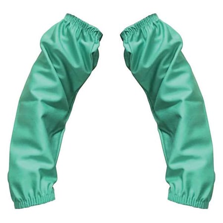 Tillman Cape Sleeve, Cotton, 18 in Length, Green, Elastic Cuff 6218