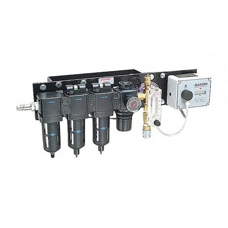 Allegro Industries 5 Worker Panel Wall Air With Co Monitor 9875-40