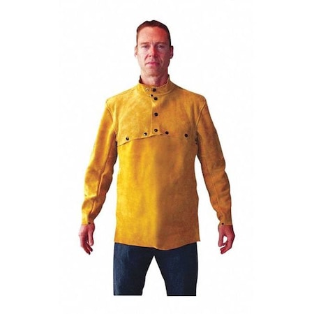 Tillman Welding Cape Sleeve, Leather, 3.15 lb, 20 in Length, Brown, M 322120M