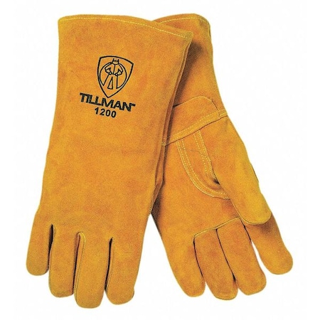 Tillman Welding Gloves, Cowhide, L, 1 PR 1200