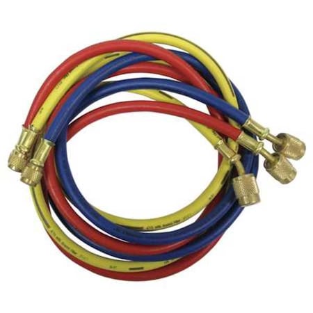 Imperial Manifold Hose Set, 60 In, Red, Yellow, Blue 905-MRS