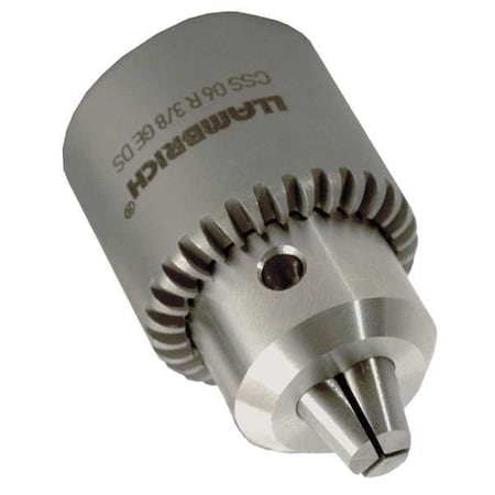 Llambrich Usa Keyed Drill Chuck 0.291" Cap., 5/16-24 Mount Size, SS CSS-06 R-5/16 GE-DS
