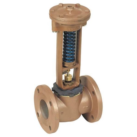 Watts Water Pressure Valve, 3in, 20-100psi, Iron LF127W-206