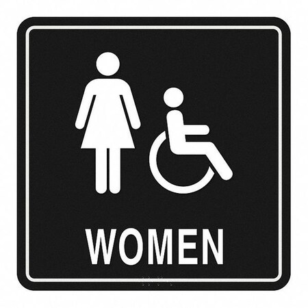 Intersign Regulatory Sign, 7-3/4" Height, 7-3/4" Width CTP-RG31(S37)