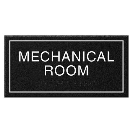 Intersign Common Room Sign, 3-7/8" Height, 7-3/4" Width LX3-CR37(S37)MR