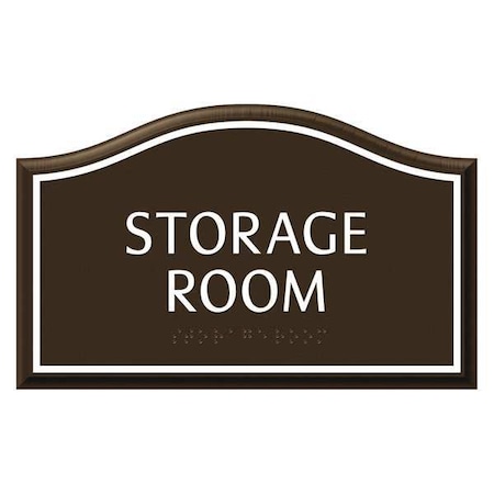 Intersign Common Room Sign, 5-1/4" Height, 8-1/2" Width SAN-HT-CR58(S36)SR