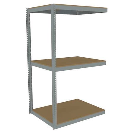Tennsco Boltless Shelving Add-On, 48x36, 3 Shelf ZLE7-4836A-3D