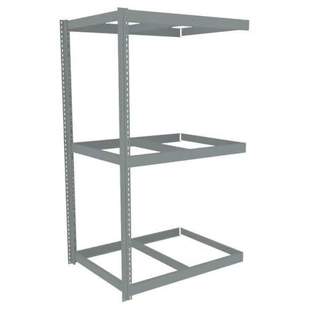 Tennsco Boltless Shelving Add-On, 48x36, 3 Shelf ZLC7-4836A-3