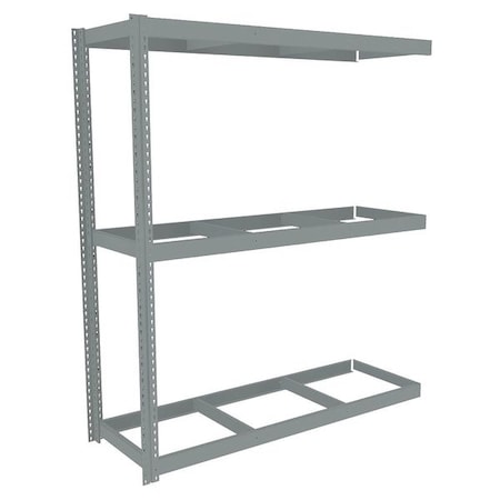 Tennsco Boltless Shelving Add-On, 72x24, 3 Shelf ZLC7-7224A-3