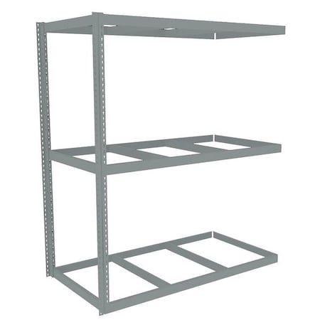 Tennsco Boltless Shelving Add-On, 72x36, 3 Shelf ZLE7-7236A-3