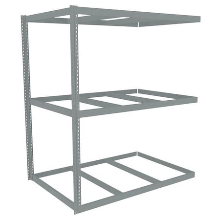 Tennsco Boltless Shelving Add-On, 72x48, 3 Shelf ZLE7-7248A-3