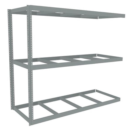 Tennsco Boltless Shelving Add-On, 96x36, 3 Shelf ZLC7-9636A-3