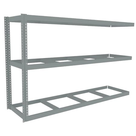 Tennsco Boltless Shelving Add-On, 96x24, 3 Shelf ZLE5-9624A-3