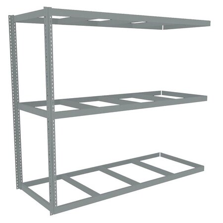Tennsco Boltless Shelving Add-On, 96x36, 3 Shelf ZLE7-9636A-3