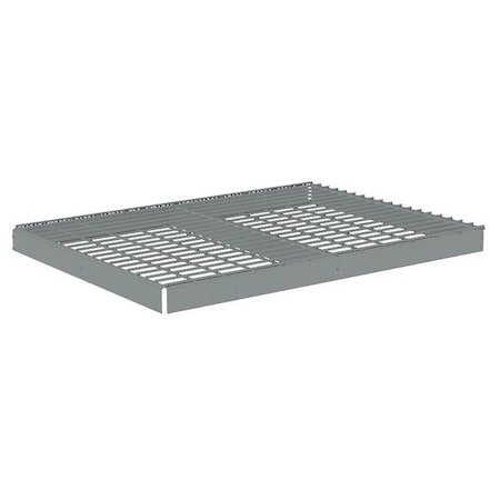 Tennsco Boltless Shelf, 36"D x 48"W x 2-3/4"H, Carbon Steel ZLES-4836W