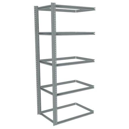 Tennsco Boltless Shelving Add-On, 36x24, 5 Shelf ZB7-3624A-5