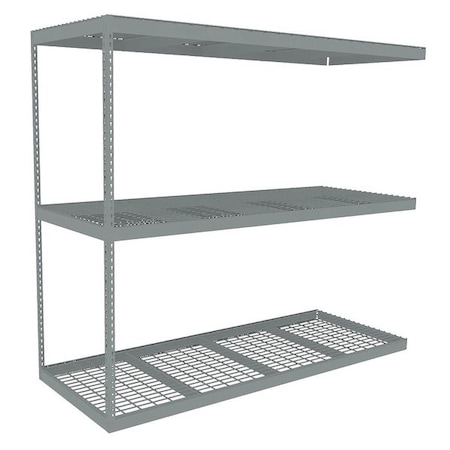 Tennsco Boltless Shelving Add-On, 96x36, 3 Shelf ZLE7-9636A-3W