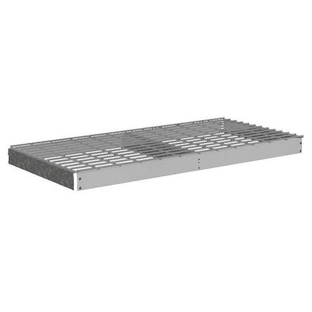 Tennsco Boltless Shelf, 24"D x 48"W, Carbon Steel ZLES-4824W