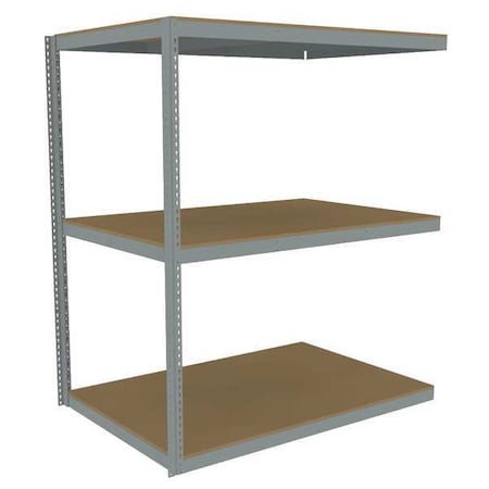 Tennsco Boltless Shelving Add-On, 72x48, 3 Shelf ZLE7-7248A-3D