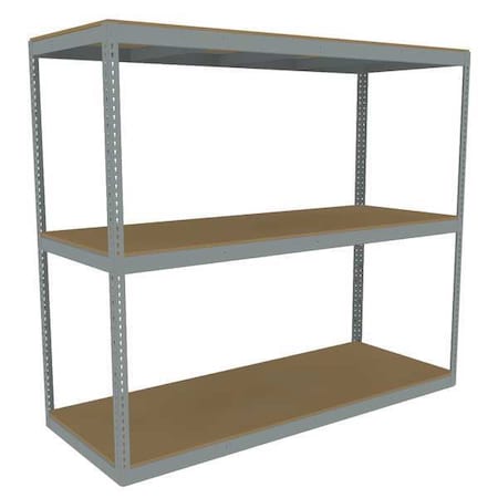 Tennsco Boltless Shelving, 36x84x96in, Strtr ZLC7-9636S-3D