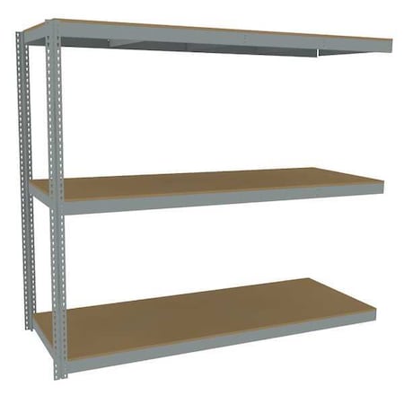 Tennsco Boltless Shelving Add-On, 96x36, 3 Shelf ZLC7-9636A-3D