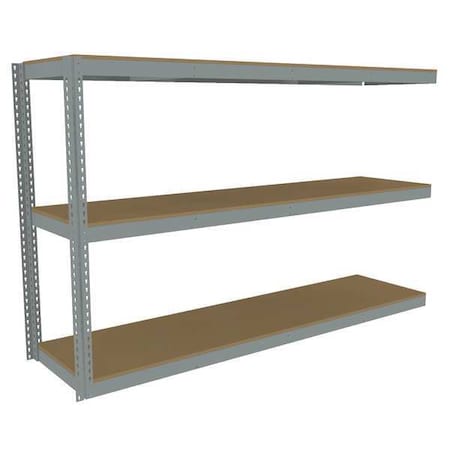 Tennsco Boltless Shelving Add-On, 96x24, 3 Shelf ZLE5-9624A-3D