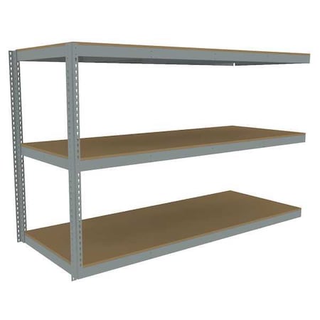 Tennsco Boltless Shelving Add-On, 96x36, 3 Shelf ZLE5-9636A-3D
