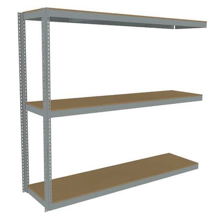 Tennsco Boltless Shelving Add-On, 96x24, 3 Shelf ZLE7-9624A-3D