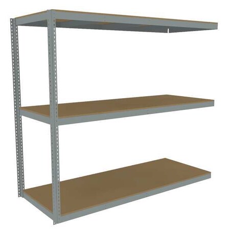 Tennsco Boltless Shelving Add-On, 96x36, 3 Shelf ZLE7-9636A-3D