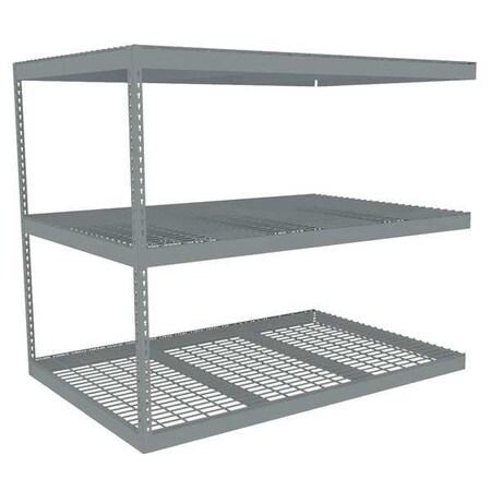 Tennsco Boltless Shelving Add-On, 72x48, 3 Shelf ZLE5-7248A-3W