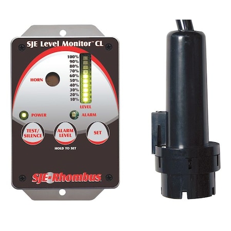 Sje-Rhombus Tank Level Monitor, 120VAC 1087299