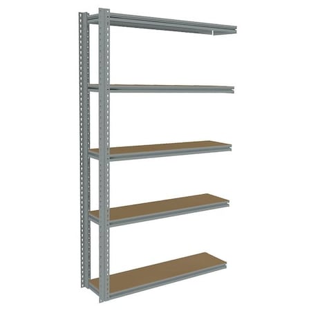 Tennsco Boltless Shelving Add-On, 48x12, 5 Shelf ZB7-4812A-5D