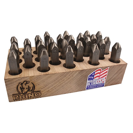 C.H. Hanson Hand Stamp Kit, Letter Set 21750