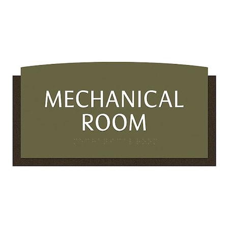 Intersign Common Room Sign, 4-3/4" Height, 9-1/4" Width WSR-CR49(S51)MR