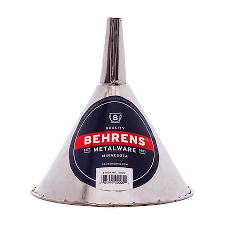 Behrens Funnel, 1/4 qt., 6-1/4inH x 6-1/4inL BF25