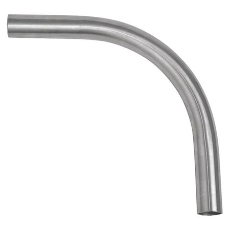 Calbrite EMT 90 Deg Elbow, 1 in, 316 Stainless Steel, Polished S21090EL00